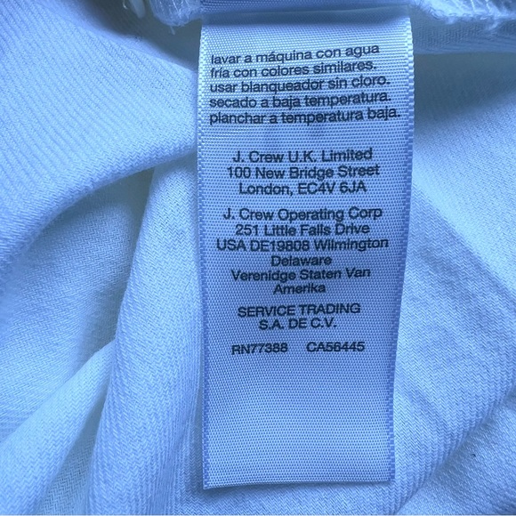 NEW Madewell Sz S White Cotton Courier Shirt Short Sleeve Button Up Boxy Natural - Picture 9 of 17